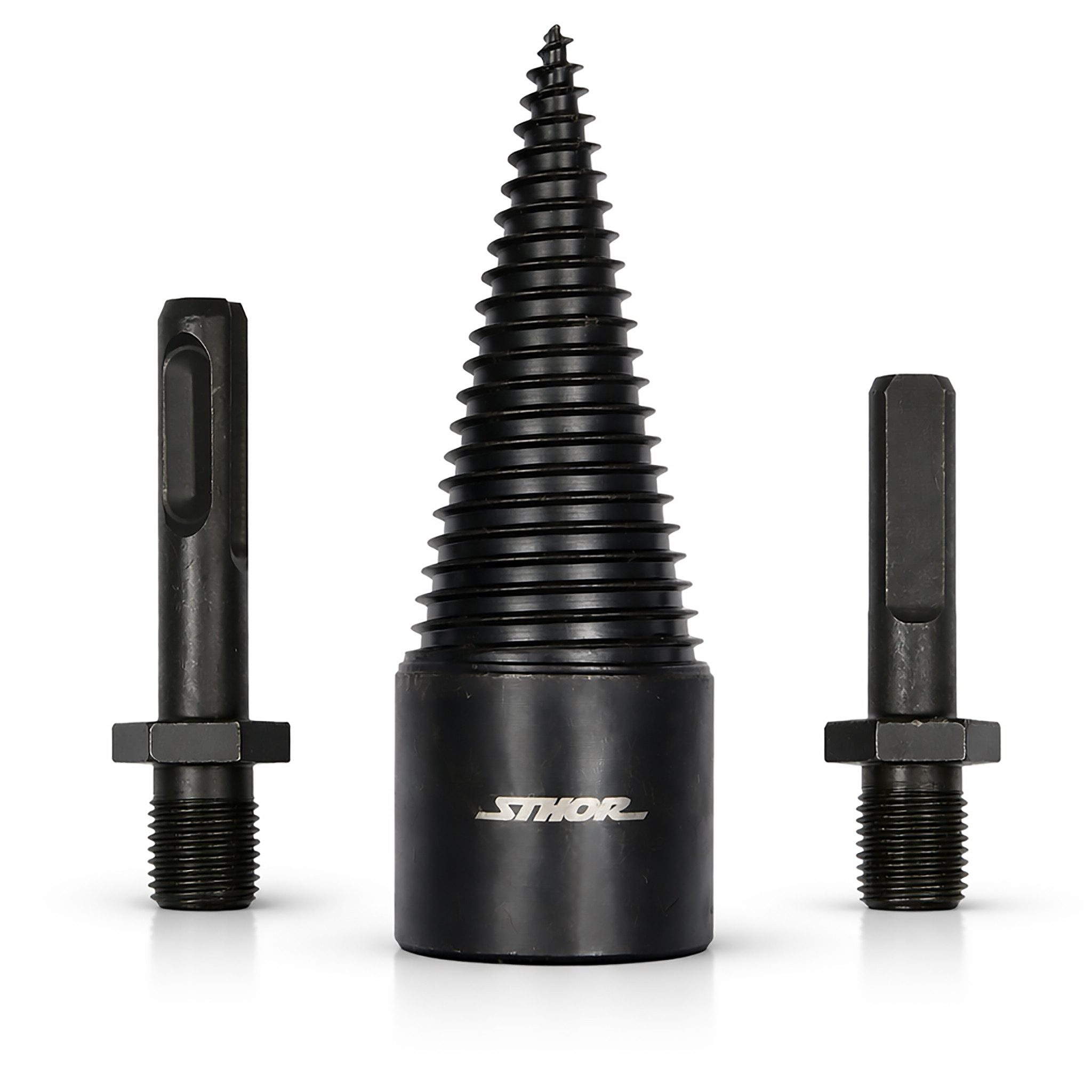 TOYA Holzspalter Holzspalter Bohrer 32 mm Brennholzspalter-Kegelbohrer Kaminholzbohrer, (1 Stück)