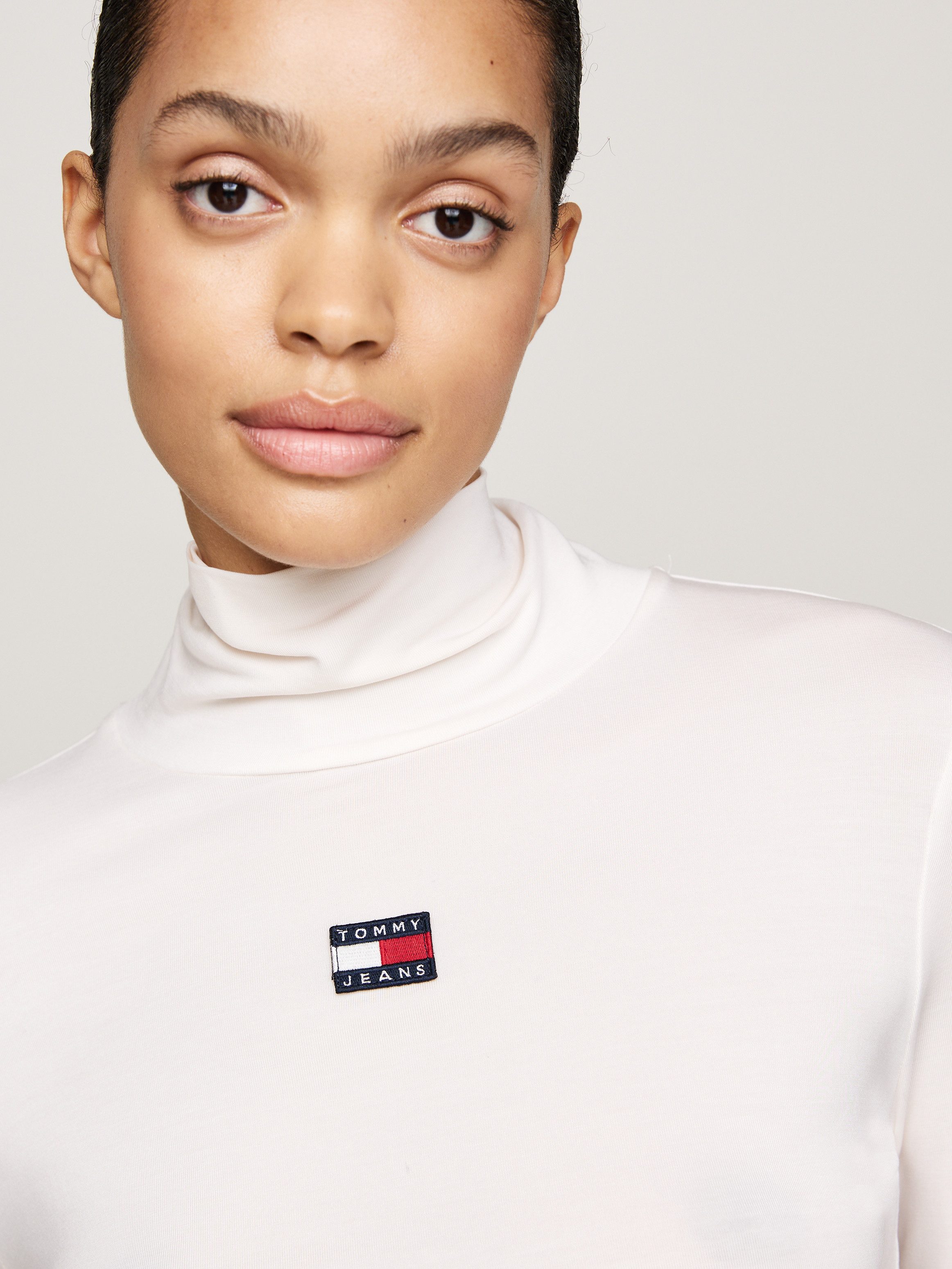 Tommy Jeans Langarmshirt TJW SLIM BADGE günstig online kaufen
