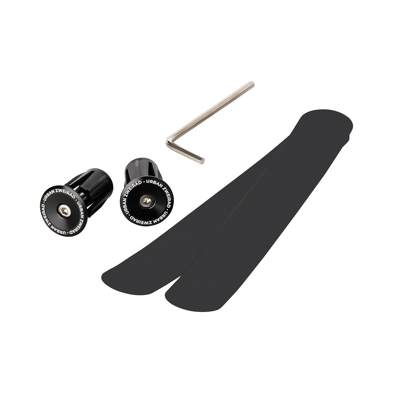 URBAN ZWEIRAD Fahrradlenker URBAN ZWEIRAD Premium Extra Dry - Fahrrad Lenkerband Rennrad - Griffband selbstklebend inkl. Alu Lenkerstopfen - Gravel, Rennrad Lenkerband
