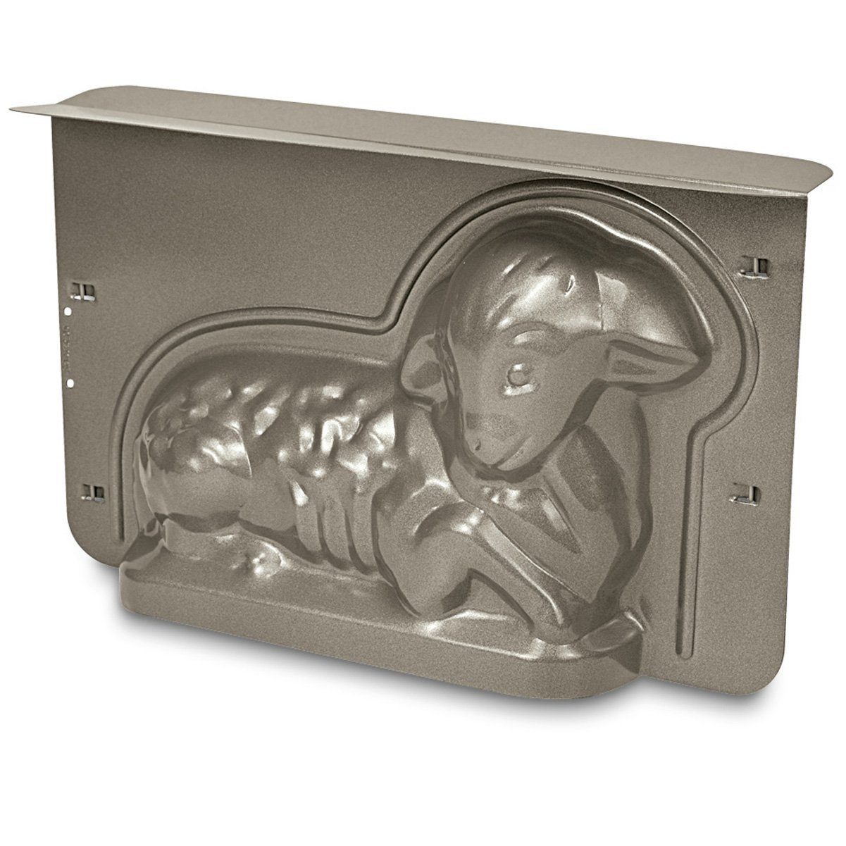 STÄDTER Backform Städter, 3D-Backform Osterlamm, 2-teilig groß, we love baking, (4-tlg)