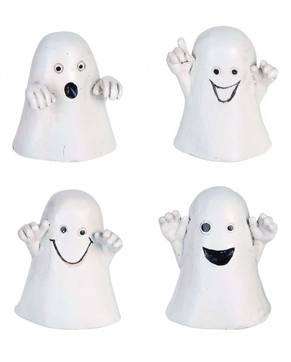 Horror-Shop Dekofigur Mini Gruselgeist Deko Figur für Halloween 4cm 1 St