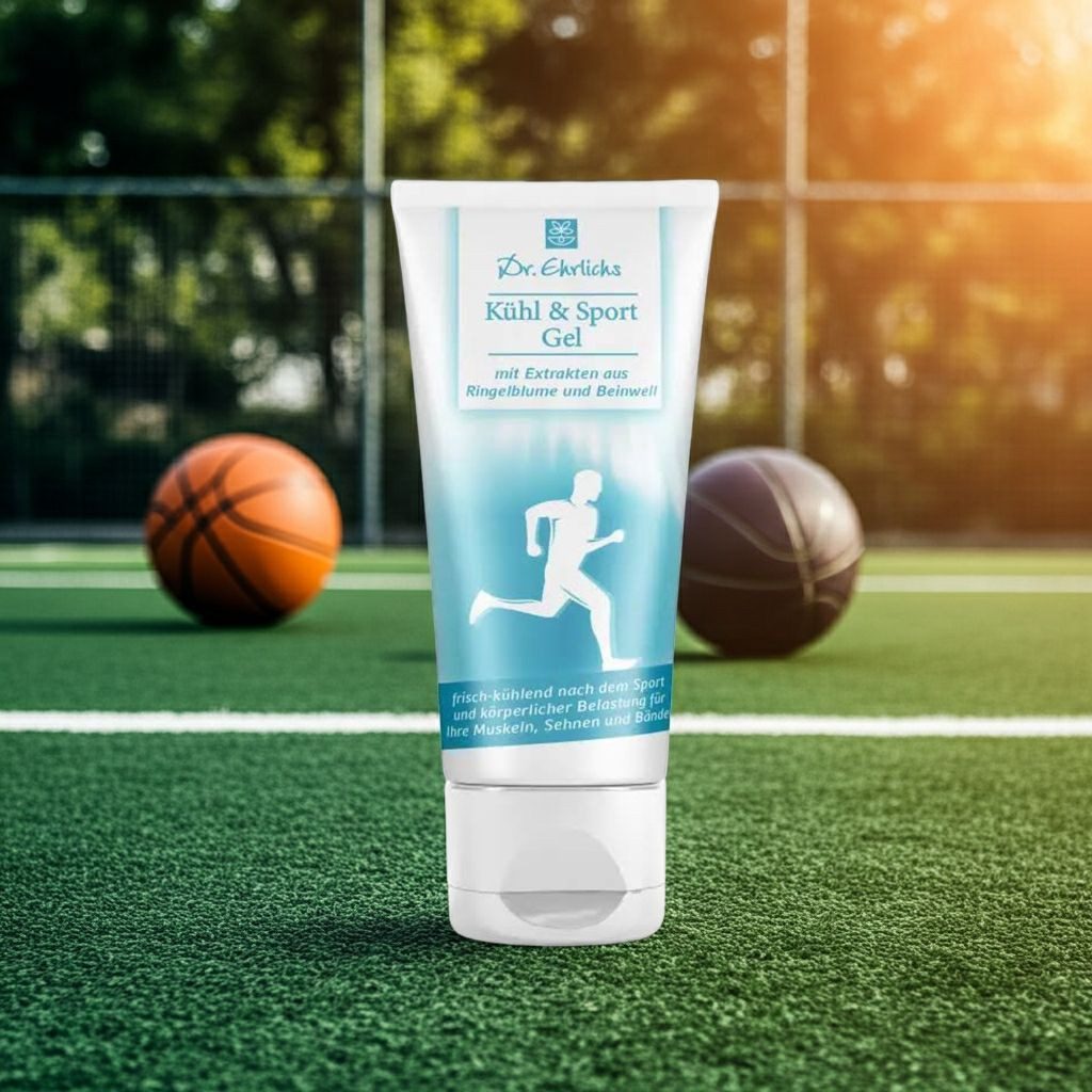 Dr. Ehrlichs Gesundkatalog. Körpercreme Dr. Ehrlichs Kühl & Sport Gel 150 ml – kühlendes Gel nach Sport, für alle aktiven Menschen