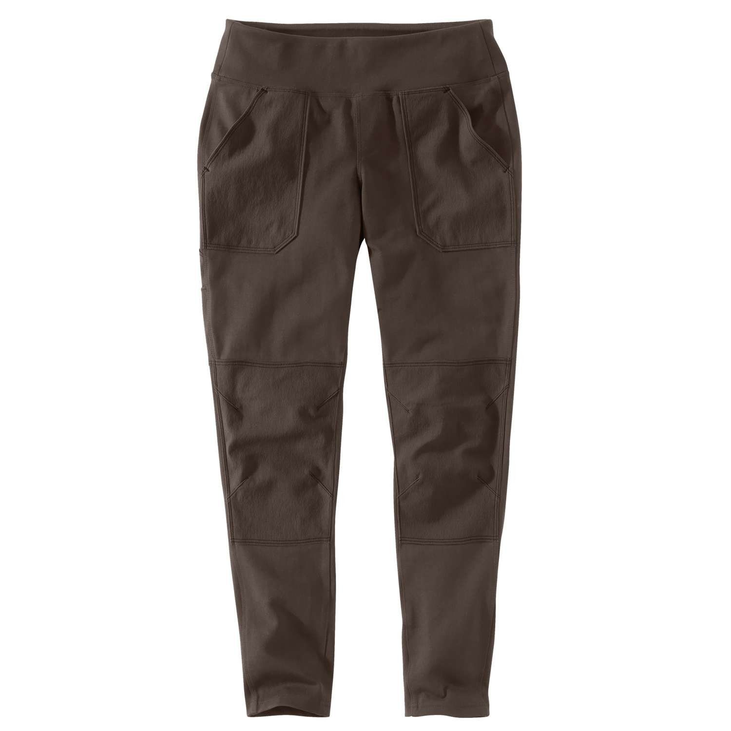 Carhartt Utility dark Legging Leggings Force coffee (1-tlg)