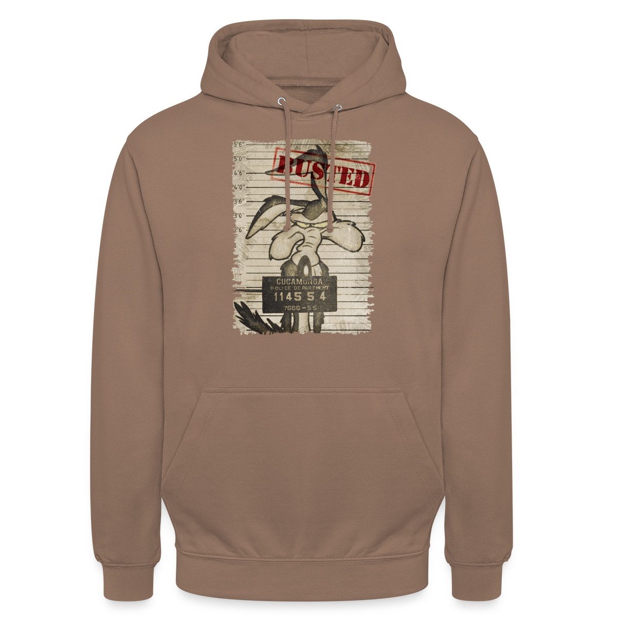 Hoodie Looney Tunes Wile E. Coyote Busted Unisex Hoodie