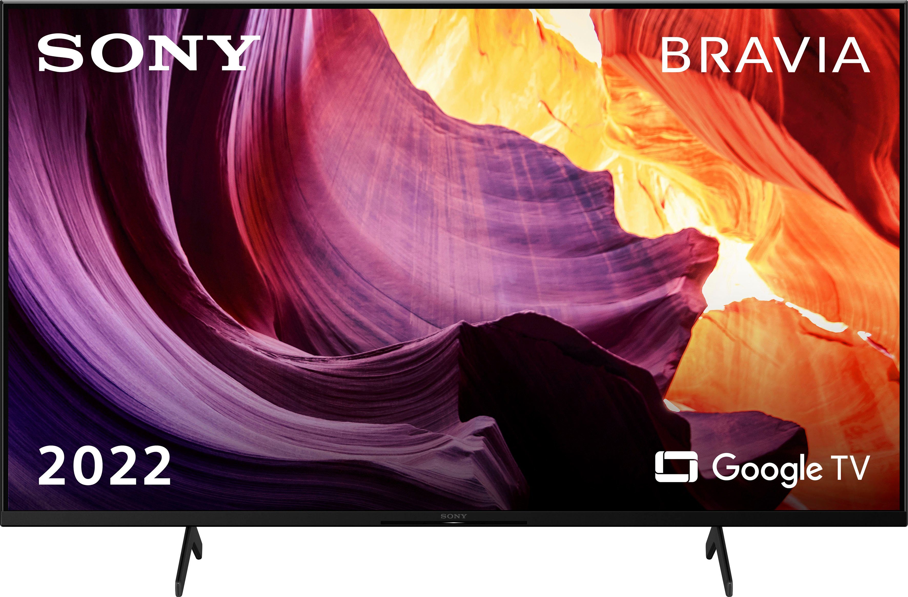 Sony KD65X80K LCD-LED Fernseher (164 cm/65 Zoll, 4K Ultra HD, Google TV,  Smart-TV)