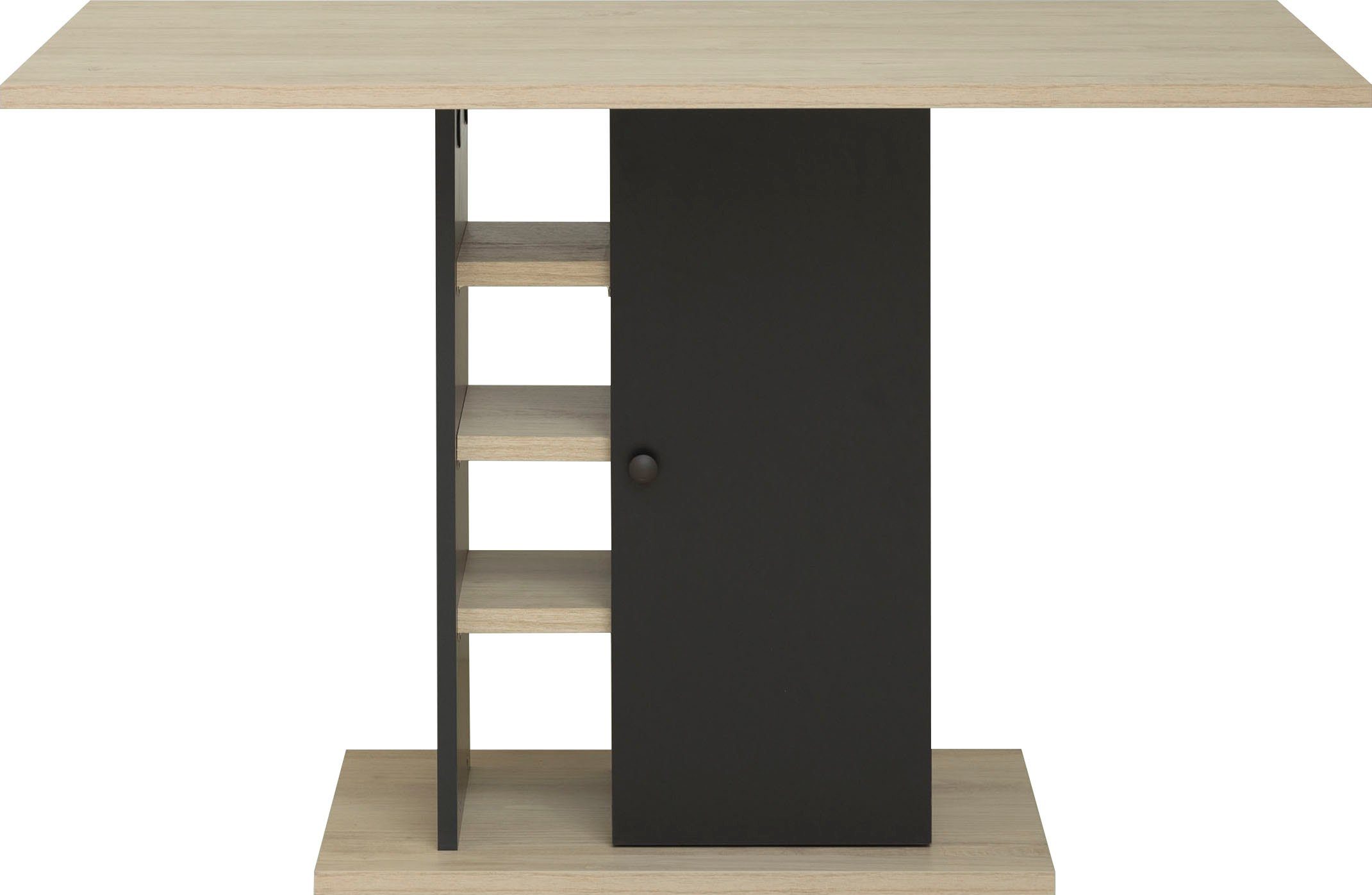 Gami Esstisch Oxford, mit variabel einsetzbaren Ablageböden