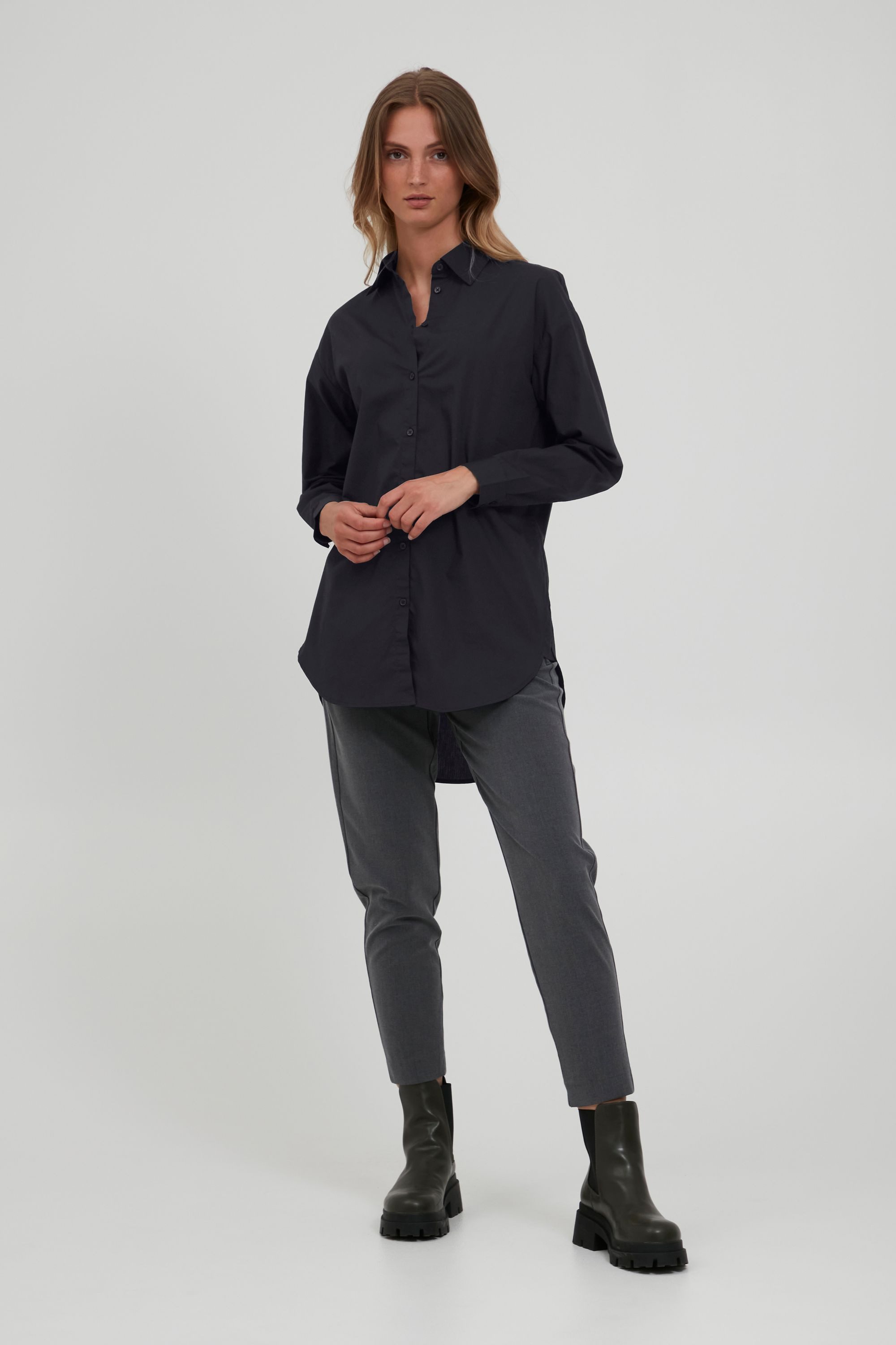 b.young Langarmbluse BYGAMZE 20809476 Schicke Longbluse günstig online kaufen