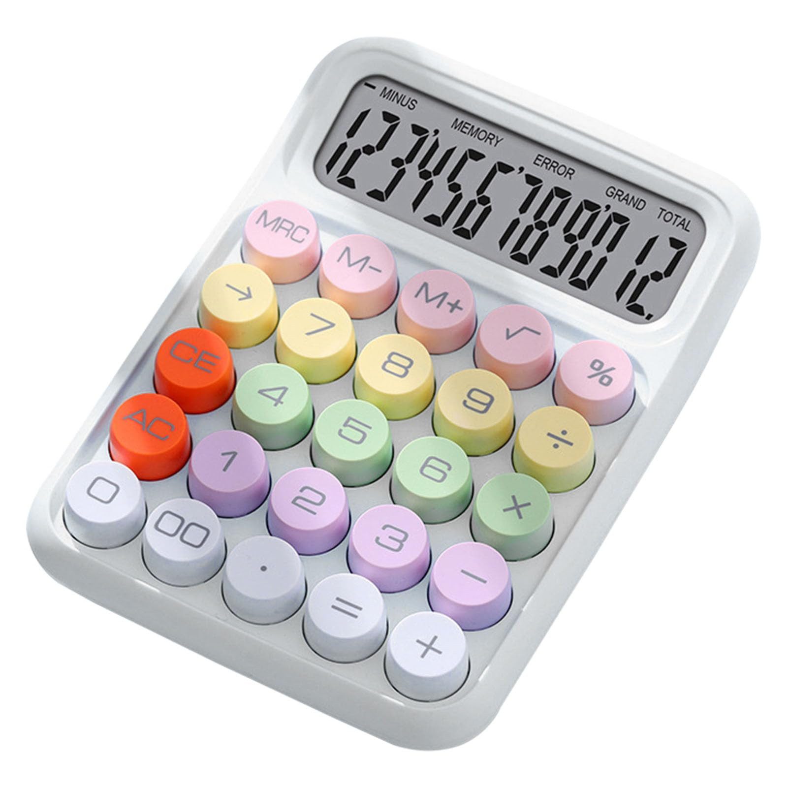 Taschenrechner Taschenrechner mit Großes LCD Display und Mechanischem Schalter
