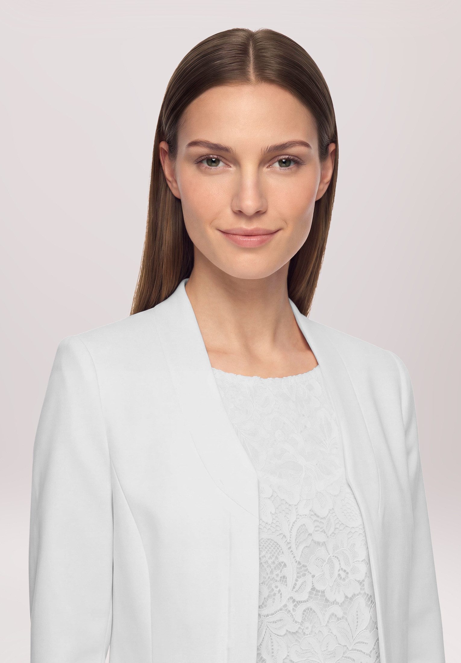 Vera Mont Sweatjacke Damen figurbetont Nahtführung – Bild 4 von 5