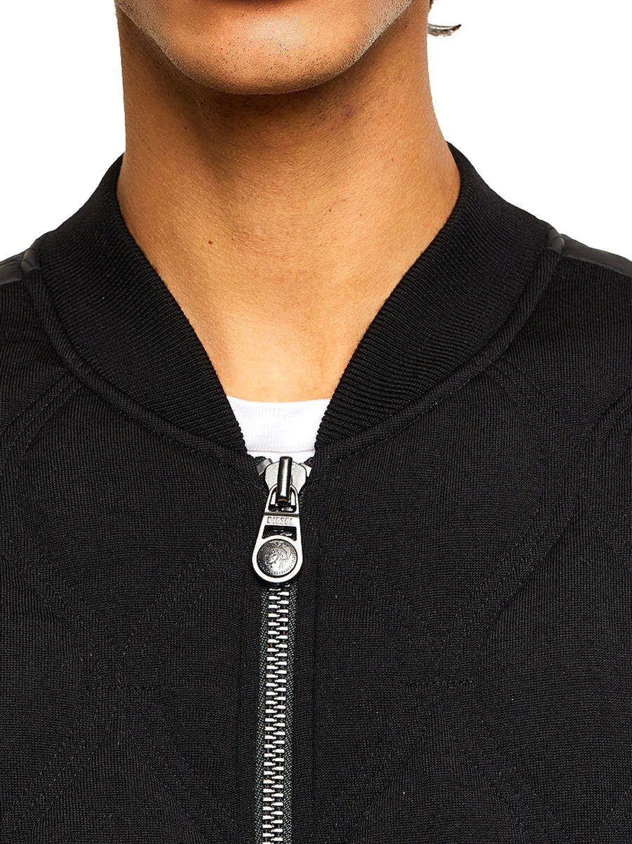 Diesel Bomberjacke Gesteppte Wolljacke Regular Fit - K-CHRYSO 9XX