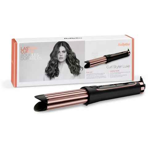 BaByliss Lockenstab C112E Curl Styler Luxe, Keramik-Beschichtung, mit Heiß-Kalt Technologie