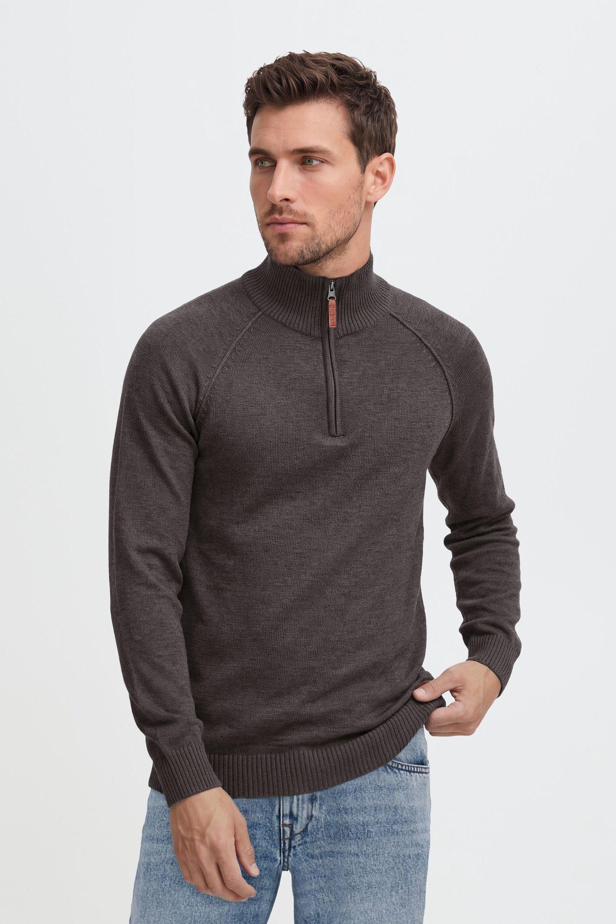 Blend Troyer BHDanovan Strickpullover in MeLange-Optik
