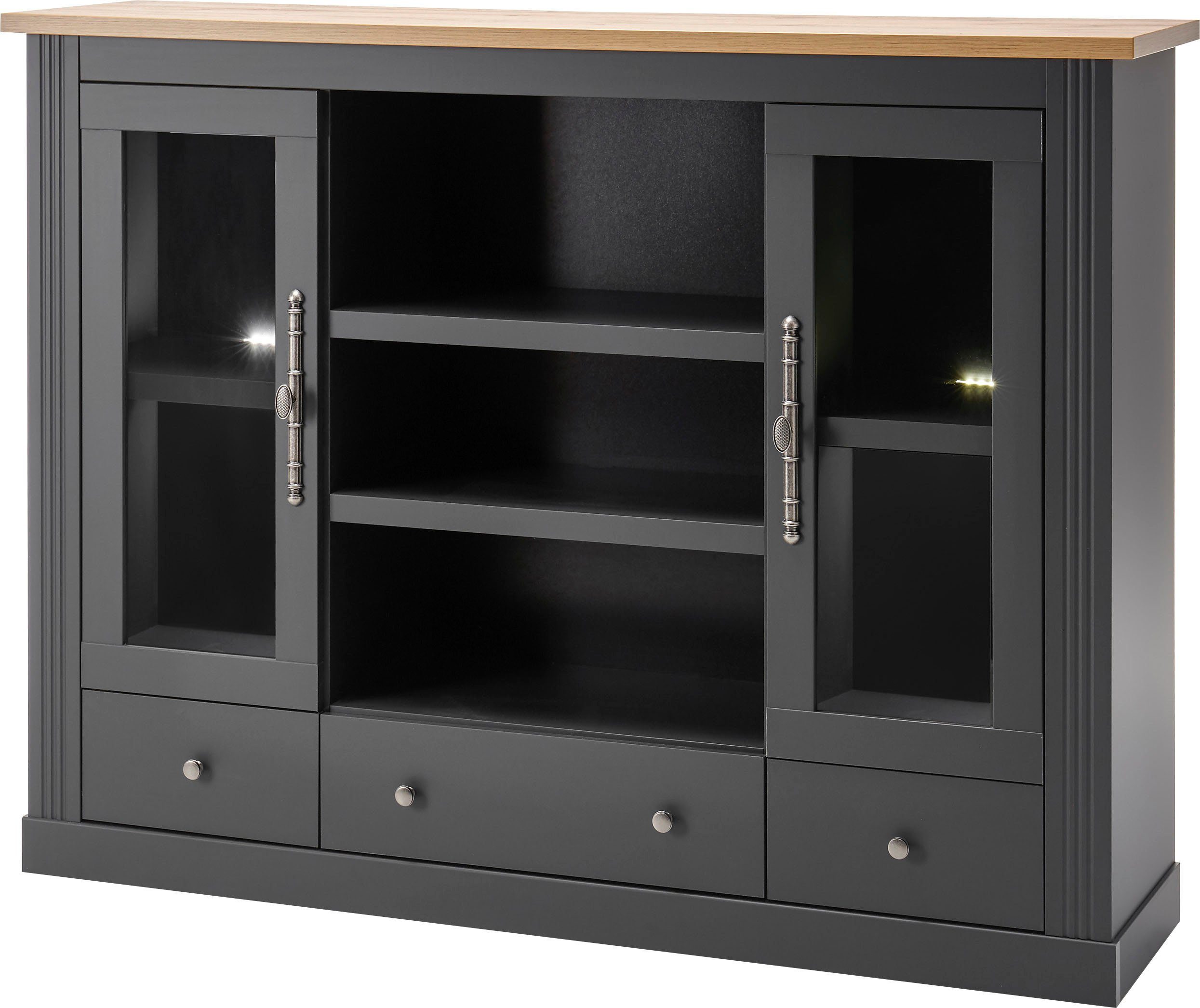 Home affaire Highboard Westminster, im angesagten Landhaus-Look