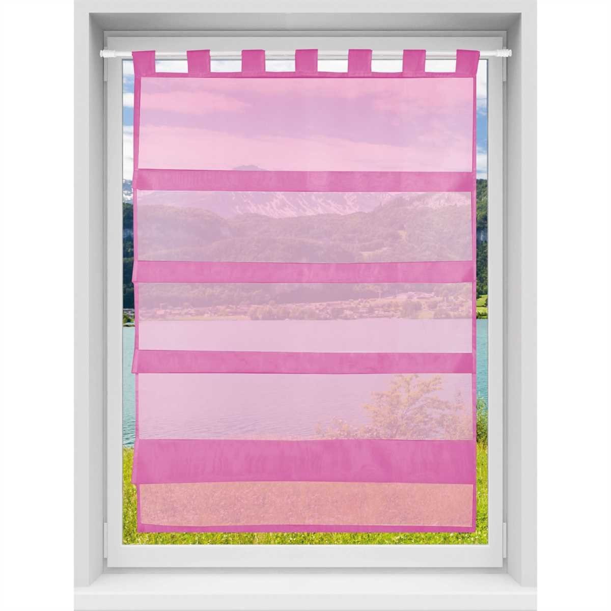Bestlivings Vorhang, Schlaufen (1 St), transparent, günstig online kaufen