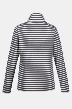 Gina Laura Longsleeve Rollkragen-Shirt Regular Fit Langarm Ringel