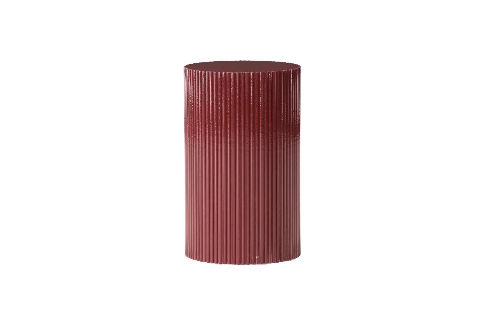 Venture Home Couchtisch Lenox Beistelltisch rot.