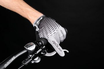 FORCE Fahrradhandschuhe Handschuhe F MTB ANGLE grau-schwarz +15 °C und darüber