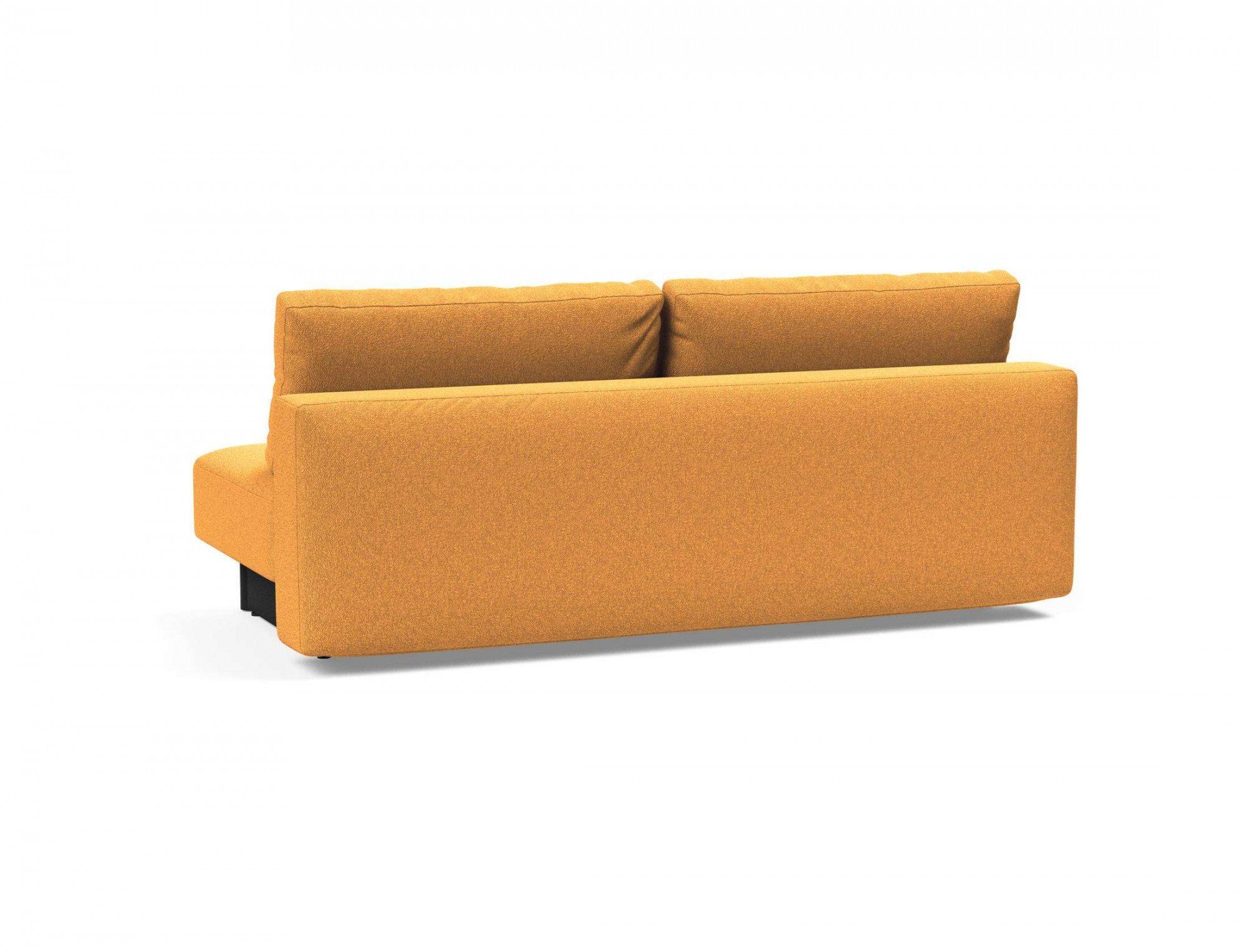 INNOVATION LIVING ™ 3-Sitzer Merga Stellfläche Design, wenig Bettkasten,minimalistischem Schlafsofa, bedarf großem