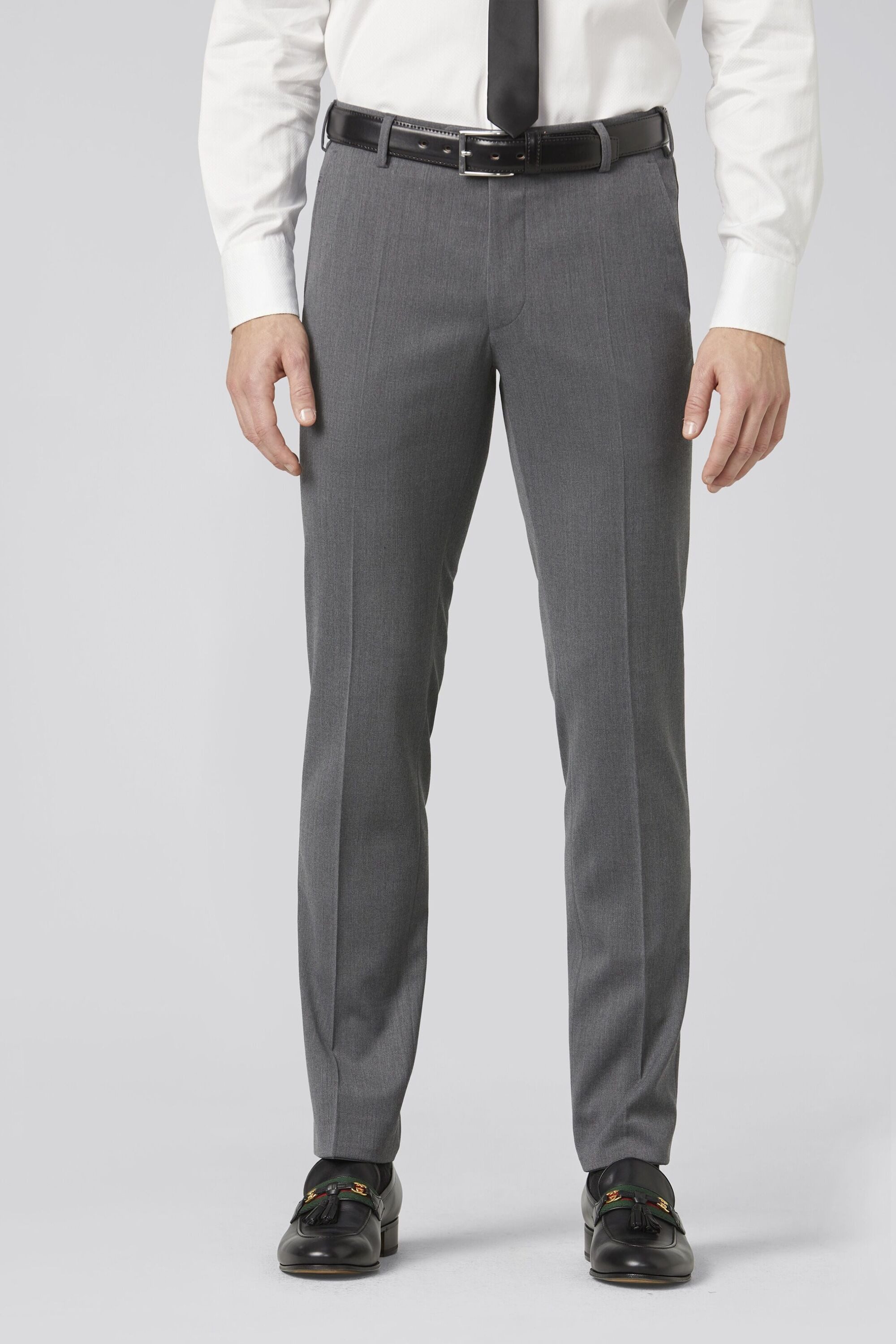 MEYER Chinos Roma 9-303 aus Gabardine-Wolle