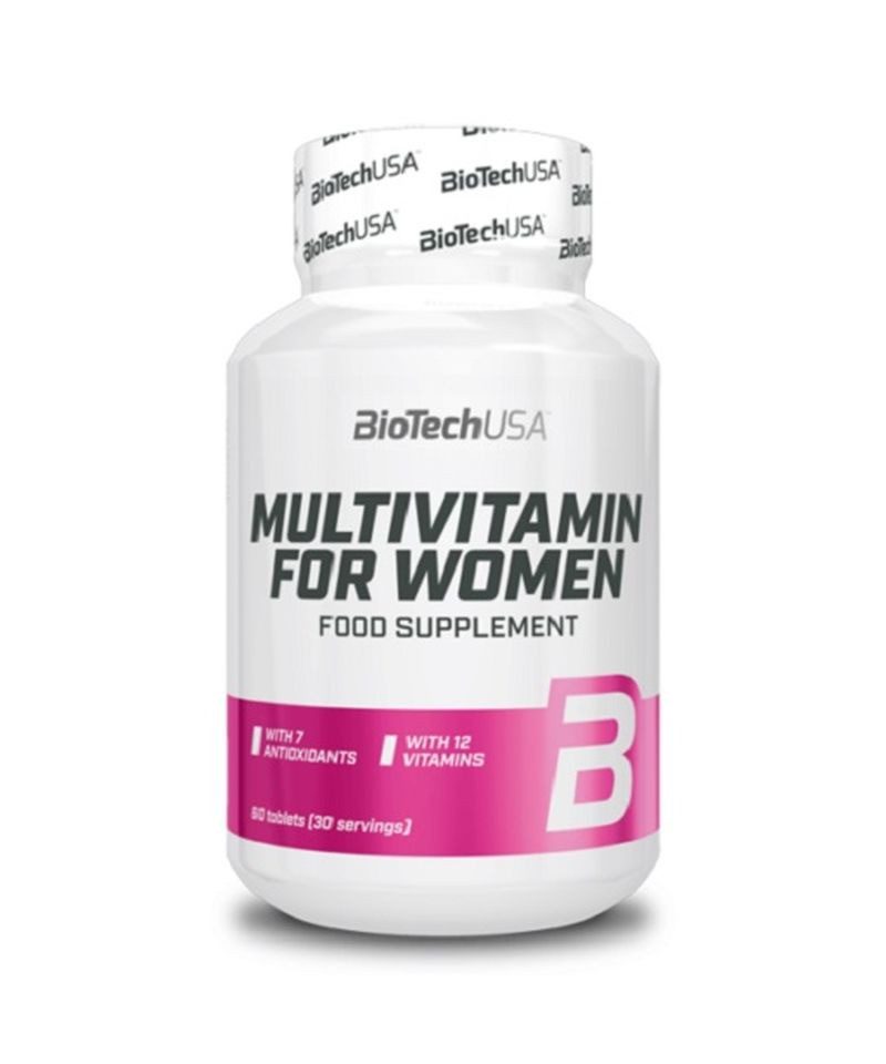 Biotech USA BioTech Multivitamin für Frau 60 Tabl Tabletten, 800 g, Tabletten