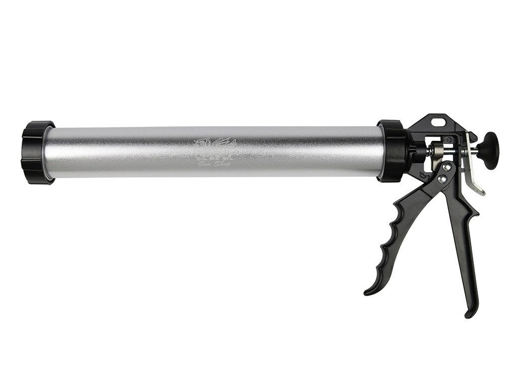 IRION Kartuschenpistole Irion X7-600 Dichtstoff Alurohrpresse 600ml Kartuschen oder Beutel, Gummierter Griff und Abzug