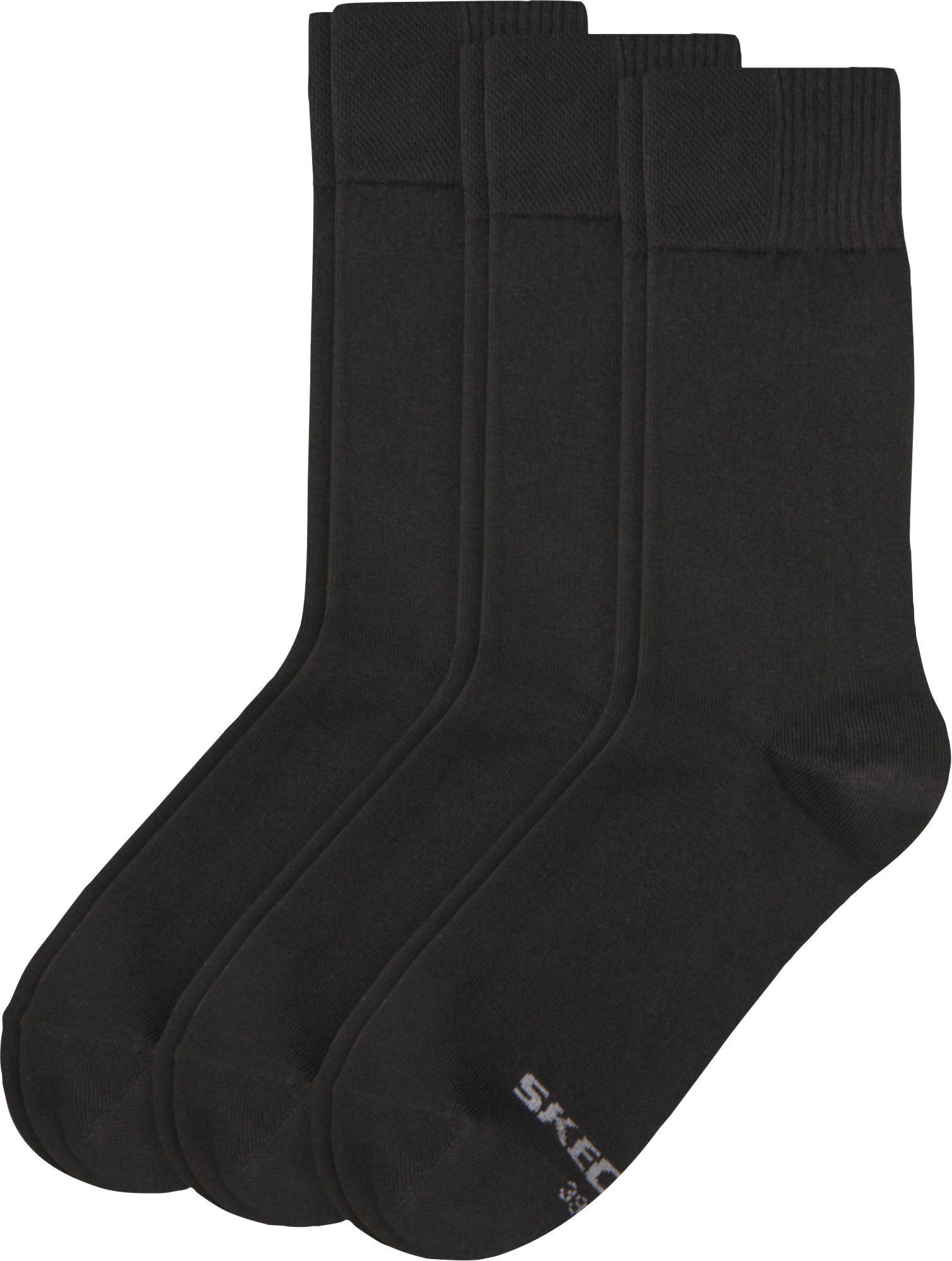 Skechers Paar Uni Socken schwarz 3 Herren-Socken