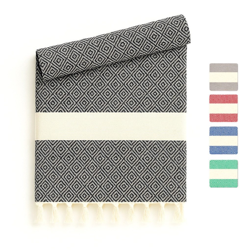 herémood Strandtuch Luxuriöses Hamamtuch, großes Handtuch, günstig online kaufen