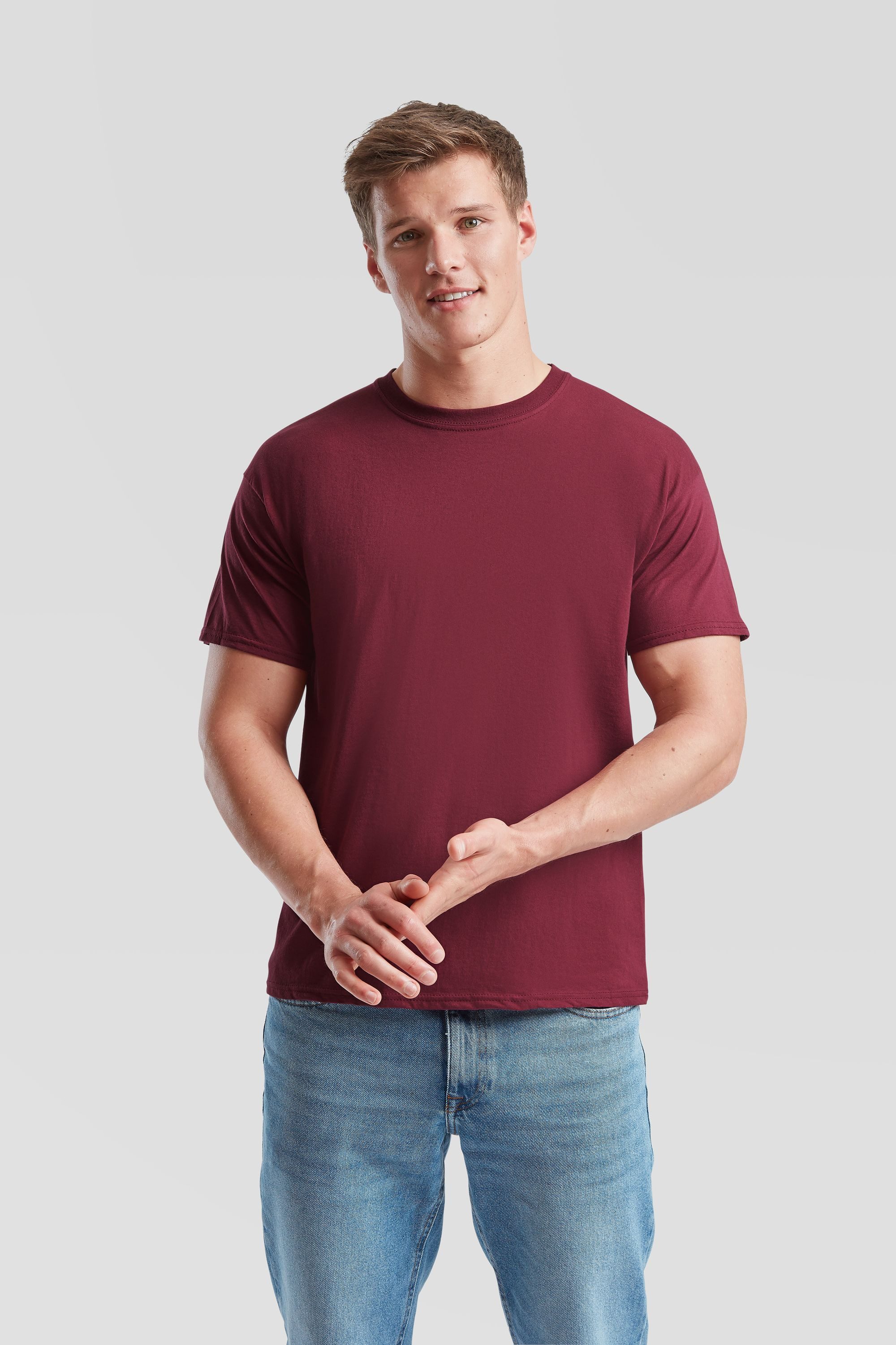 Fruit of the Loom Rundhalsshirt Original T-Shirt – Bild 3 von 5