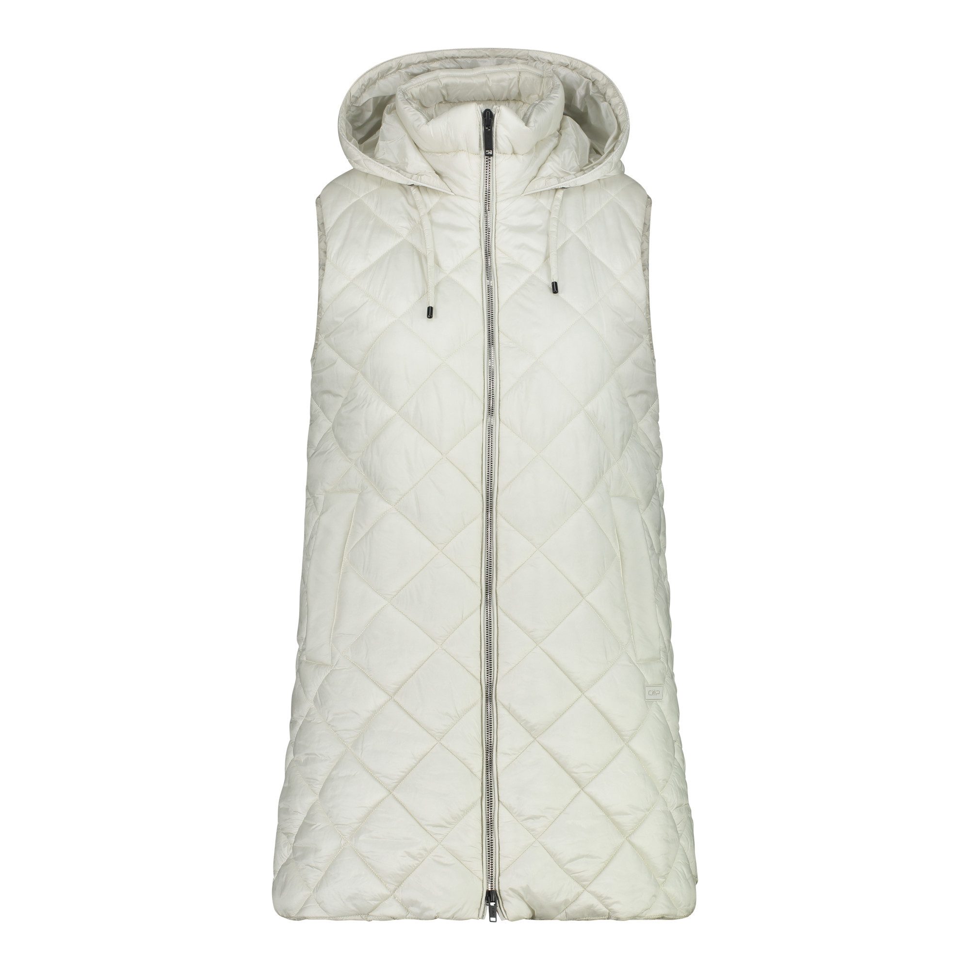 Funktionsweste CMP Damen Weste Woman Long Fix Hood Vest 33K3686