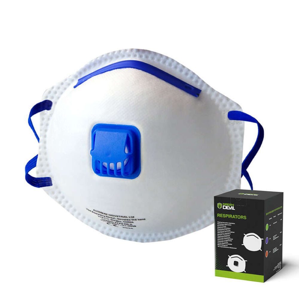 siegmund care Filtrierende Halbmasken FFP2 10x FFP2 Atemschutzmaske mit Ventil, 10-St., MHD: 31.12.2029, Filterleistung 99,0 %