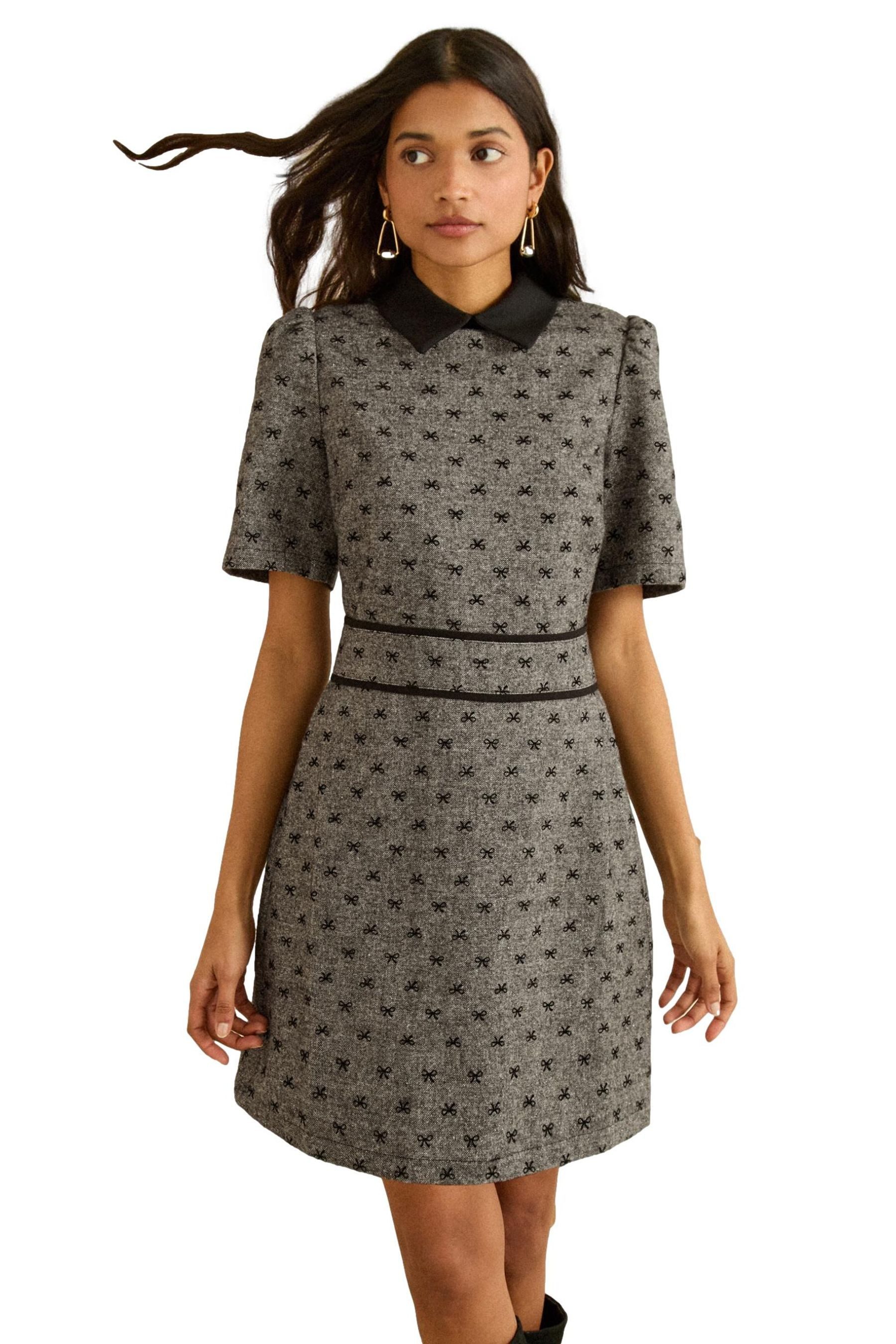 Minikleid Love & Roses Minikleid mit Punkten, Regular