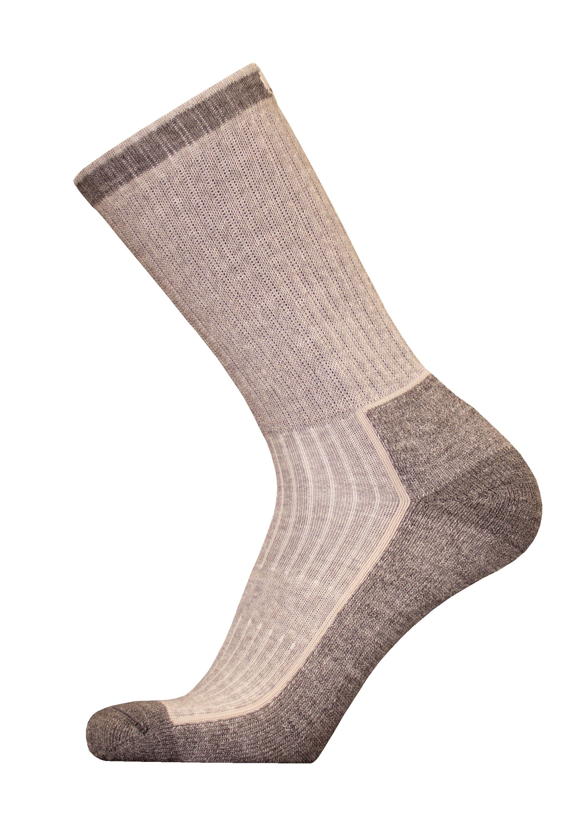 UphillSport Socken HONKA elastischer (1-Paar) mit hellgrau Flextech-Struktur