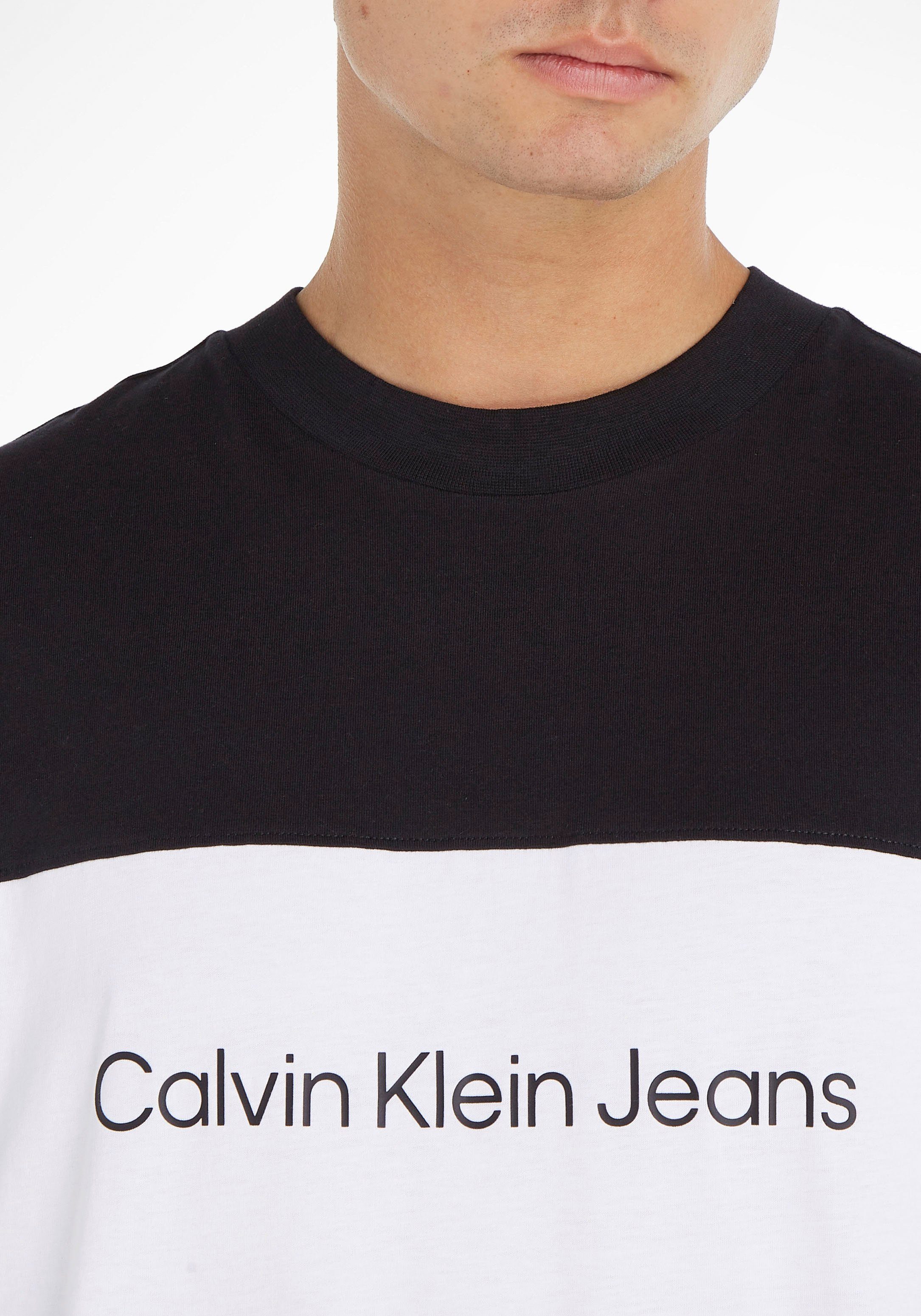 TEE T-Shirt BLOCKING Jeans Klein Calvin