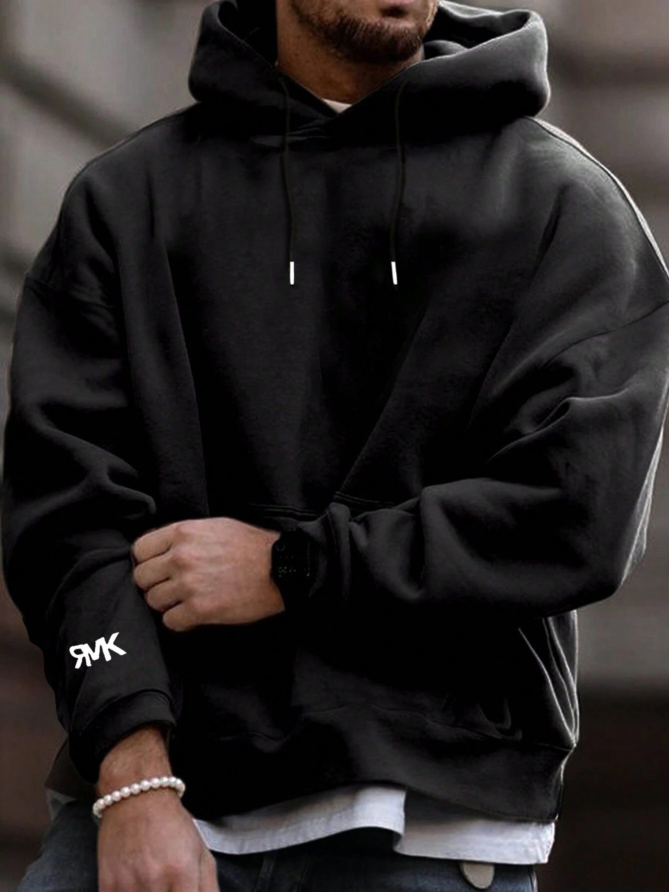 RMK Hoodie Herren Pullover Kapuzenpullover Langarmshirt Oversize LA Los Ang günstig online kaufen