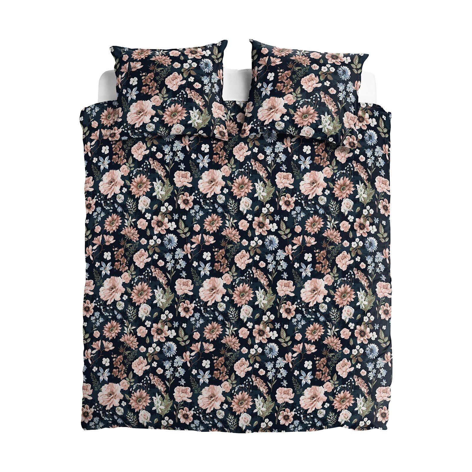 TRAUMSCHLAF Bettwäsche Viola, Flanell, 2 teilig, Flanell-Winterbettwäsche in toller Optik