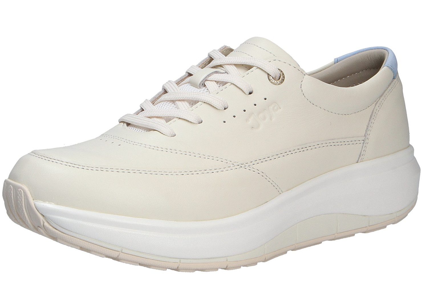 Joya Damen Schnürschuh VENICE ZIP WHITE weiß Größe Schnürschuh