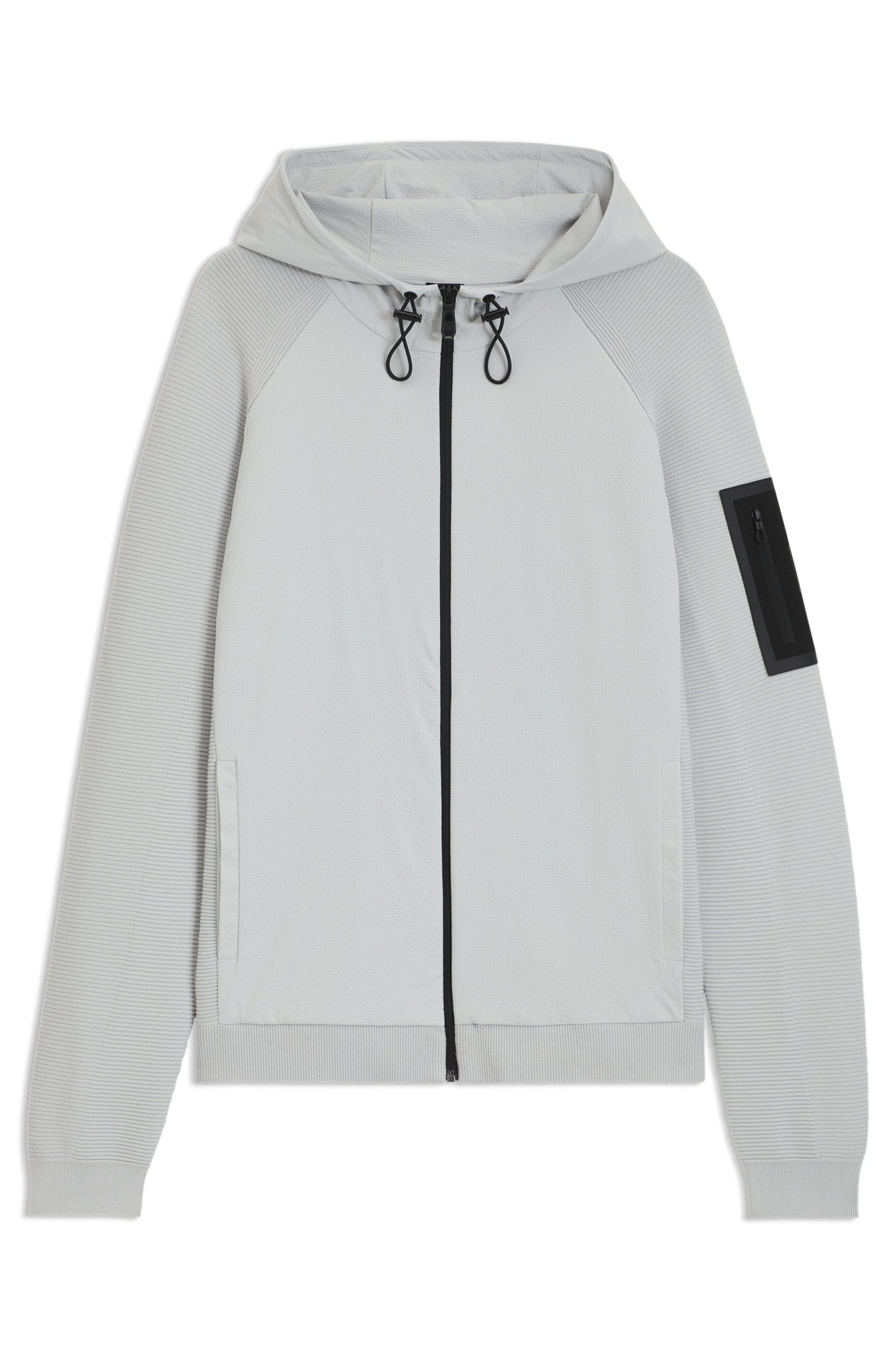 BOSS GREEN Strickpullover Jacke K_Urban Commuter