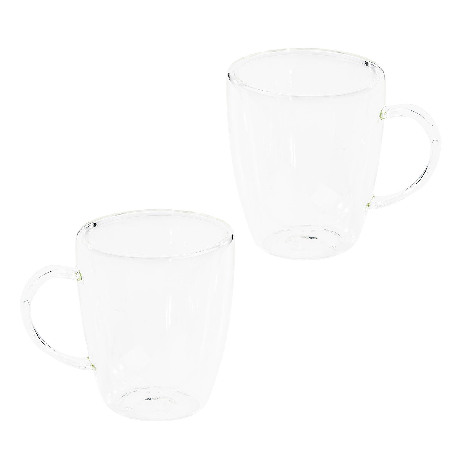 Cappuccino-Gläser Borosilikatglas Cappuccinotasse Neuetischkultur 2er-Set, doppelwandig