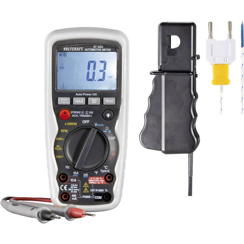 VOLTCRAFT Multimeter KFZ-Messfunktion Automotive-Digital-Multimeter