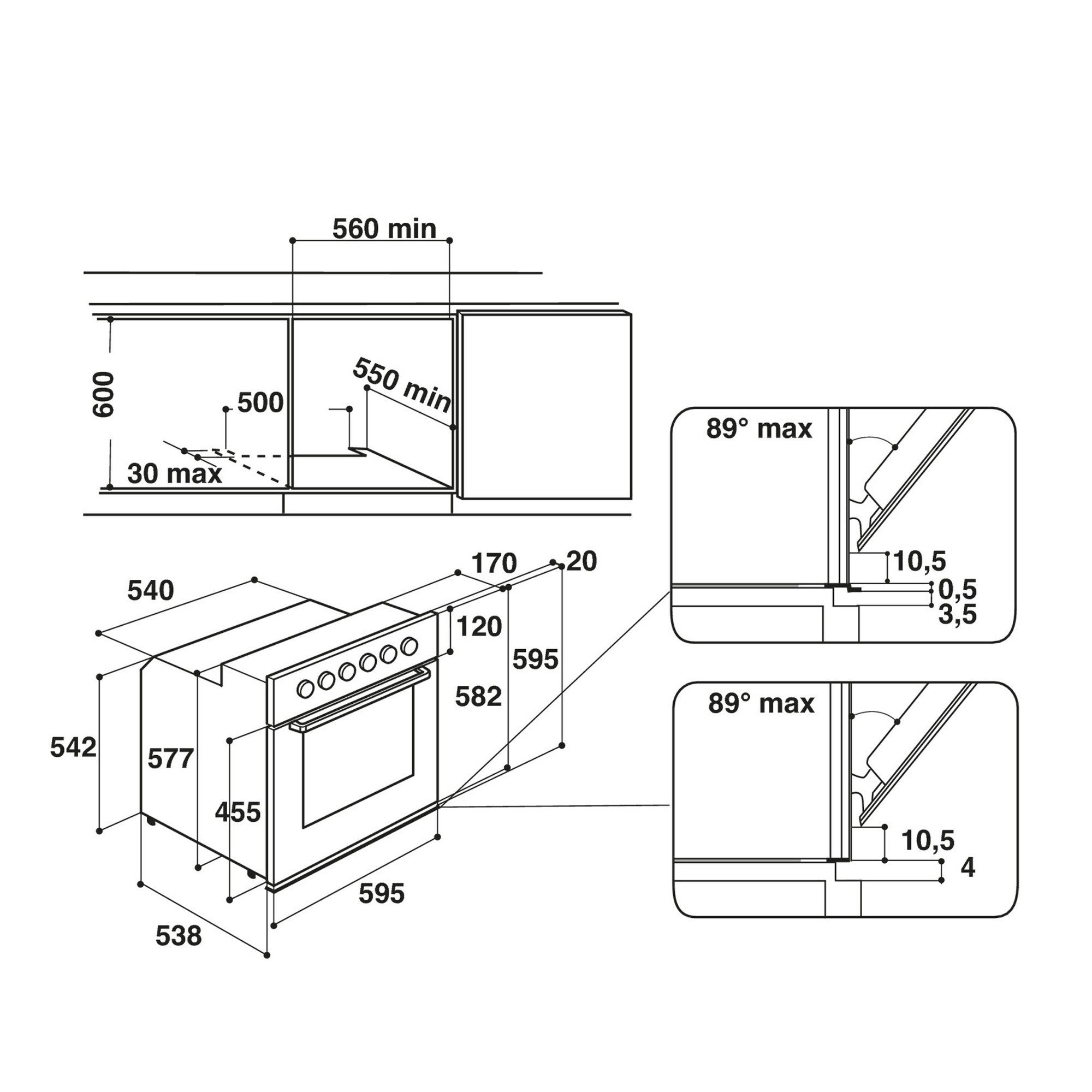BAUKNECHT Backofen HIK5 EN8VS PT, mit Haltegitter, 14 Funktionen, Maxi Cooking, Pizzafunktion, SoftClose-Backofentür