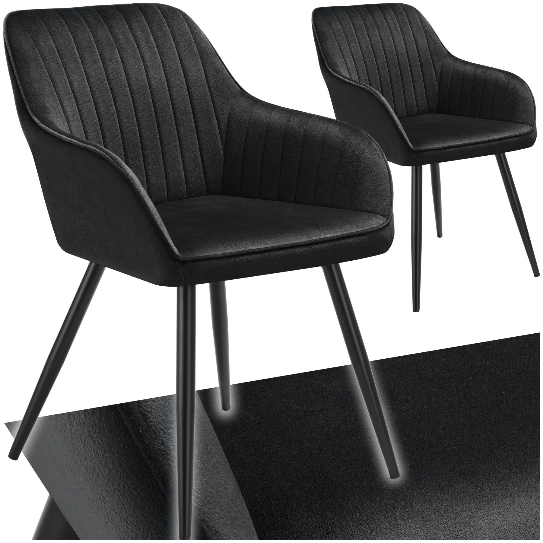 tectake Esszimmerstuhl Marilyn (Set, 2 St), günstig online kaufen