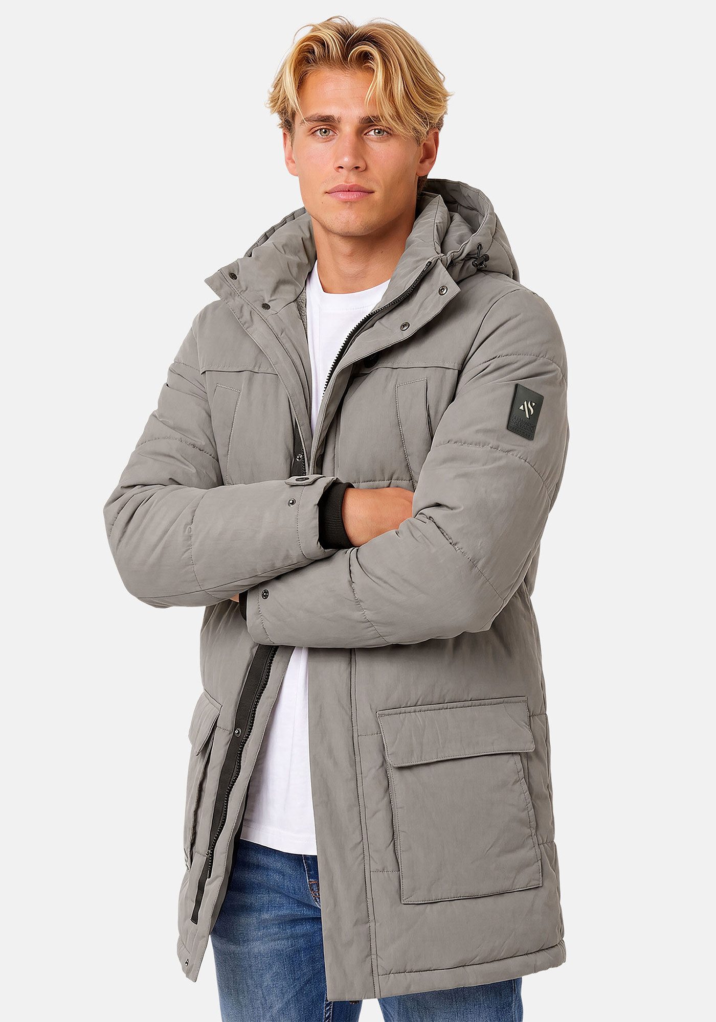 Alessandro Salvarini Winterjacke ASArtiika innen mit warmem Teddyfell – Bild 3 von 5