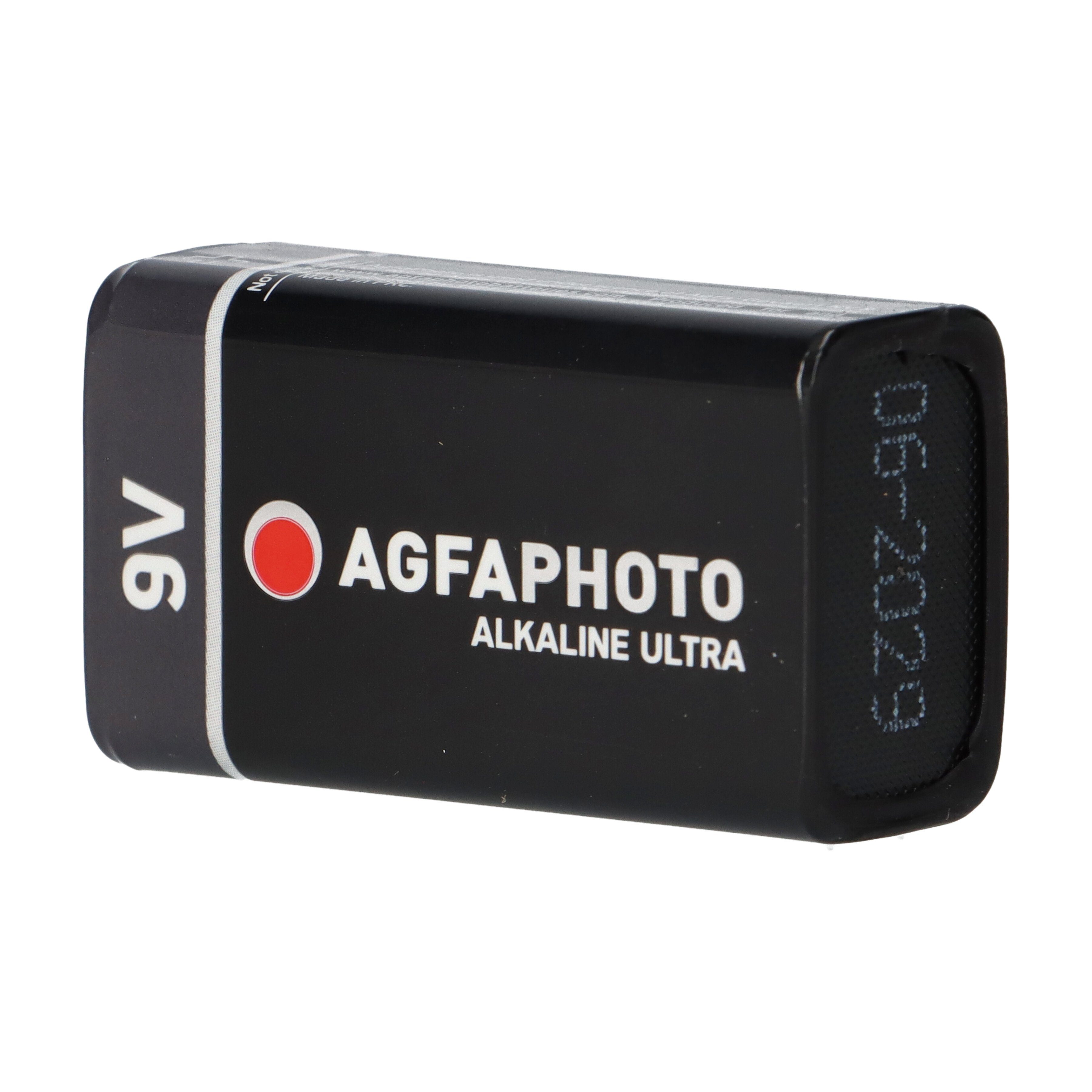 Batterie Batterie Alkaline E-Block Blister 1er AgfaPhoto 9V AGFAPHOTO