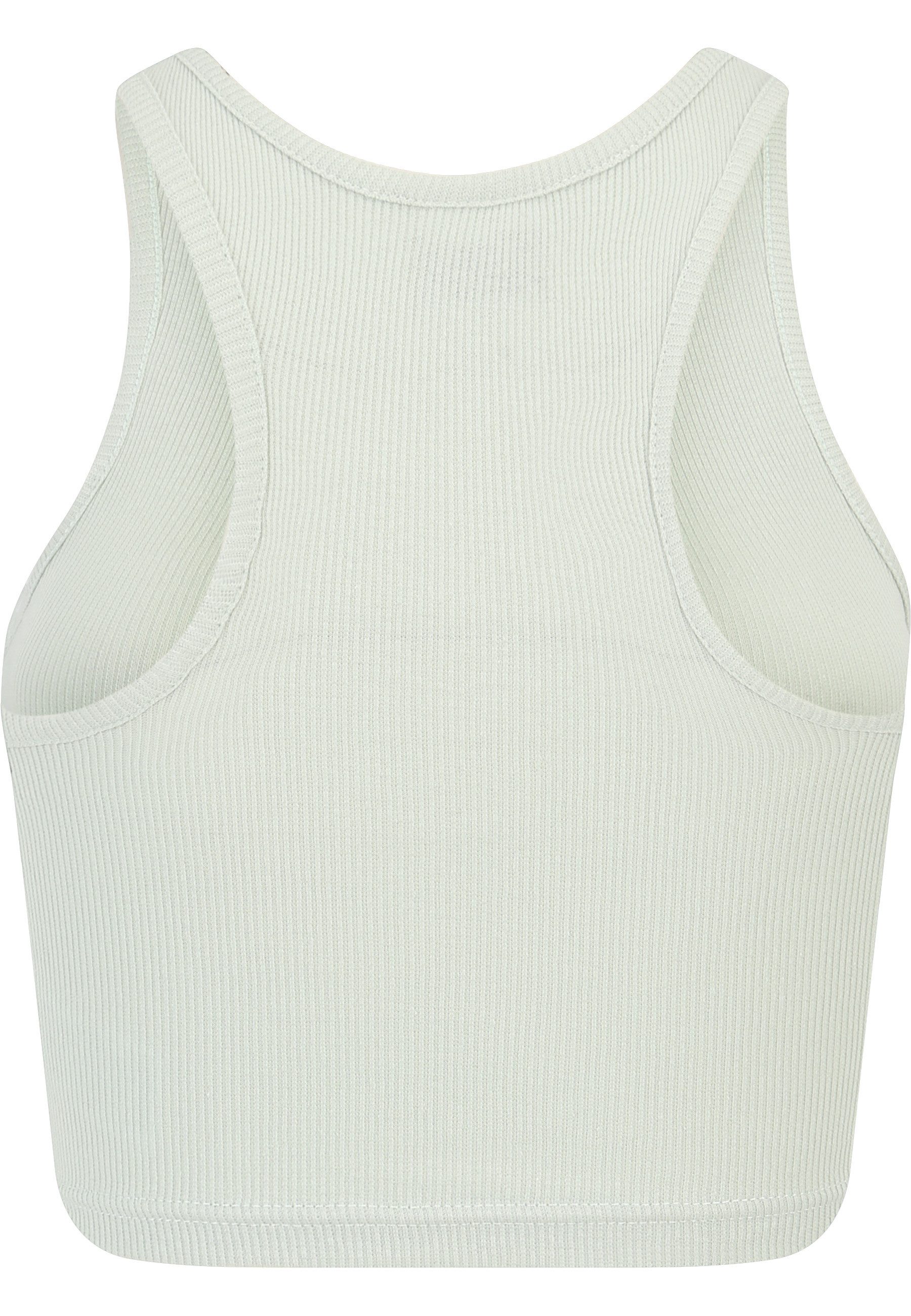 URBAN CLASSICS Tanktop Urban Classics Damen Ladies Cropped Rib Top 2-Pack (1-tlg) – Bild 5 von 5