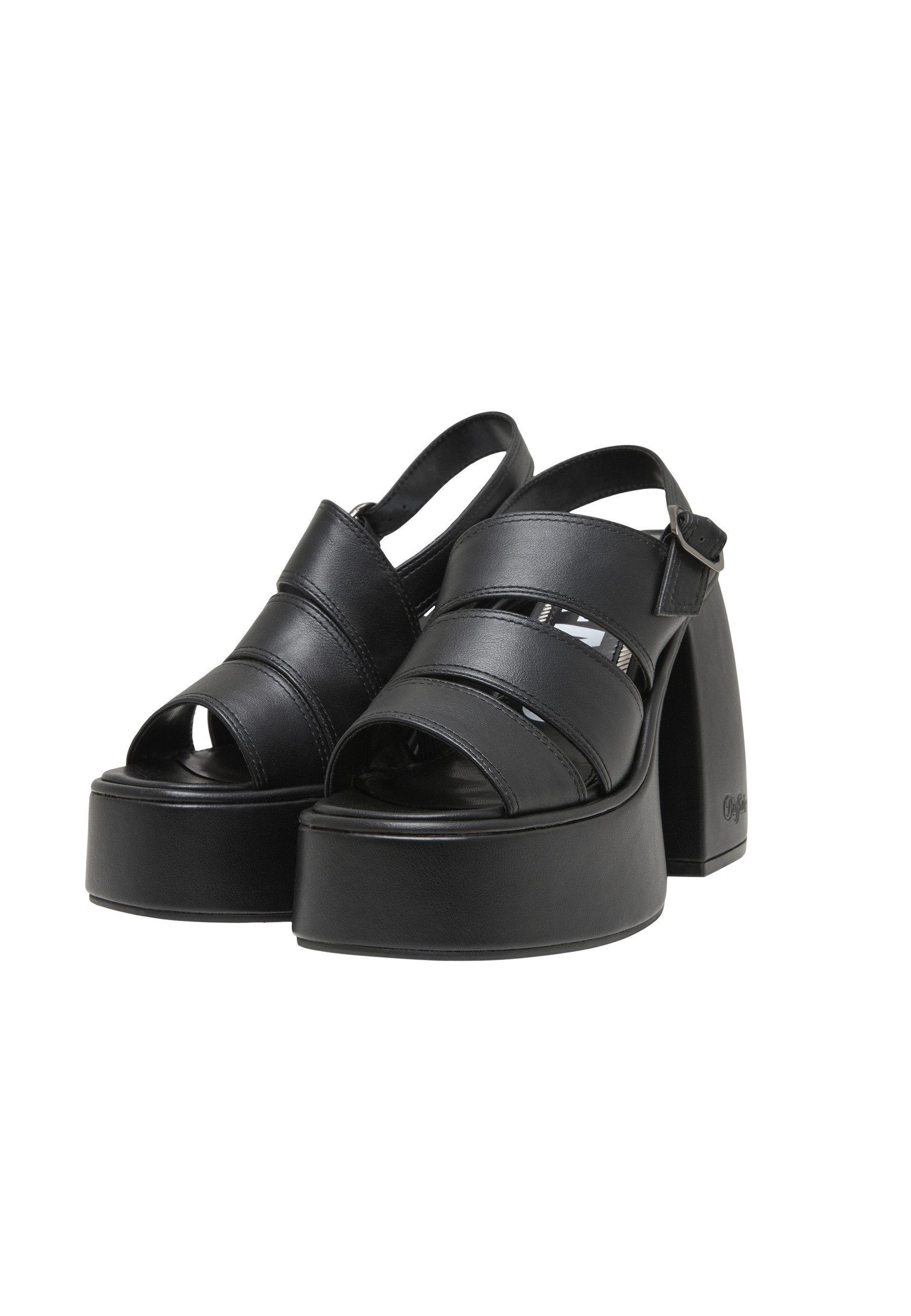 Buffalo Buffalo HEART MULTI STRAP High-Heel-Pantolette