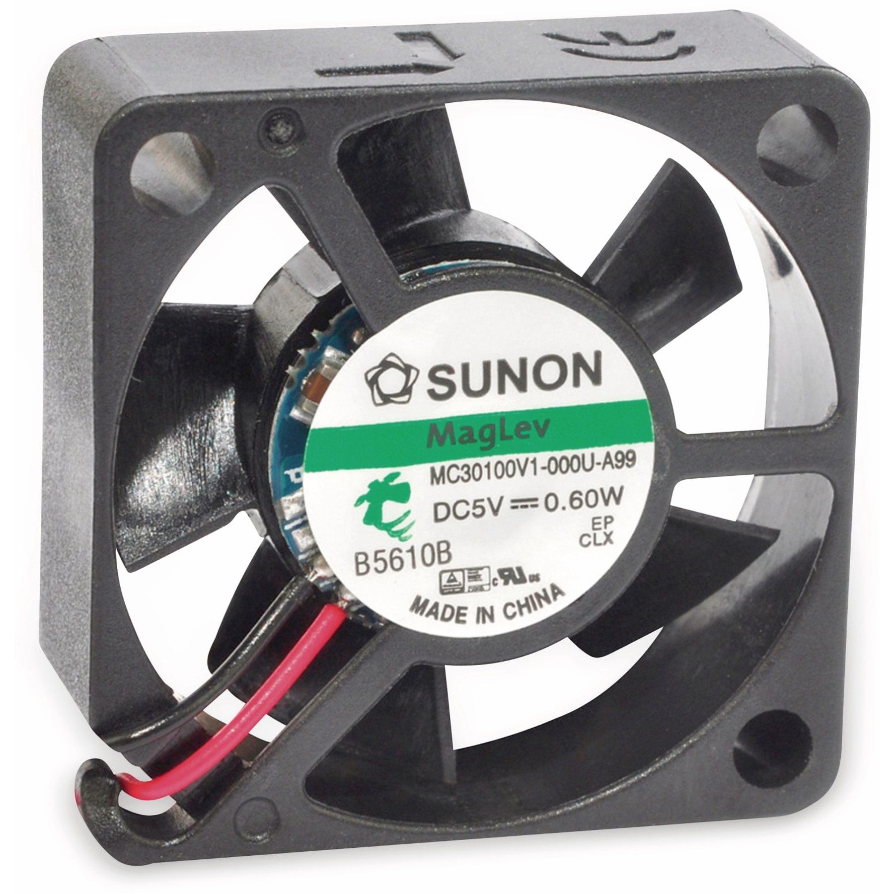 Sunon Gehäuselüfter SUNON Axiallüfter MF30100V21000UA99, 30x30x10 mm, 5 V-