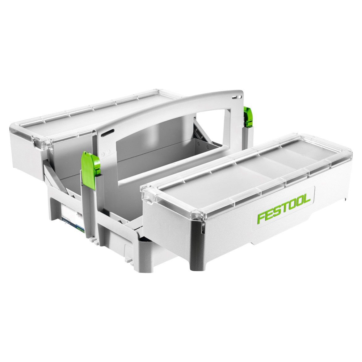 FESTOOL Werkzeugkoffer SYS-SB Storage Box Werkzeugkoffer mit schwenkbaren Oberfächern (4999
