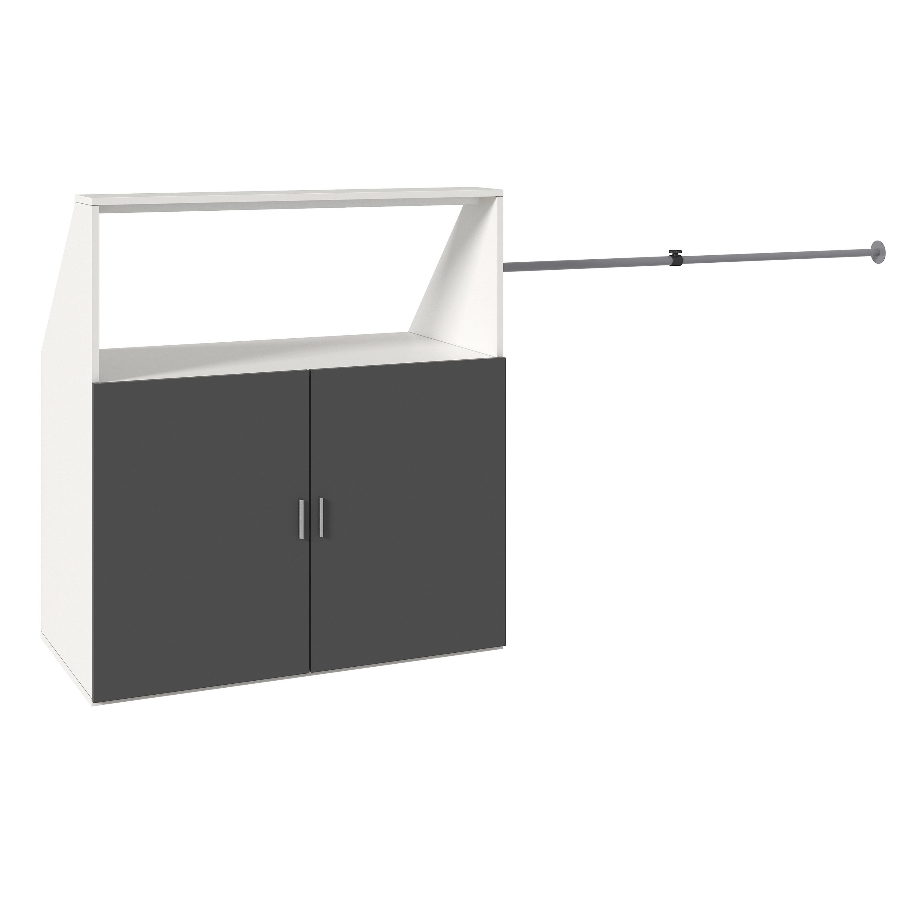 VCM Kleiderschrank Dacho M 90x100x52cm