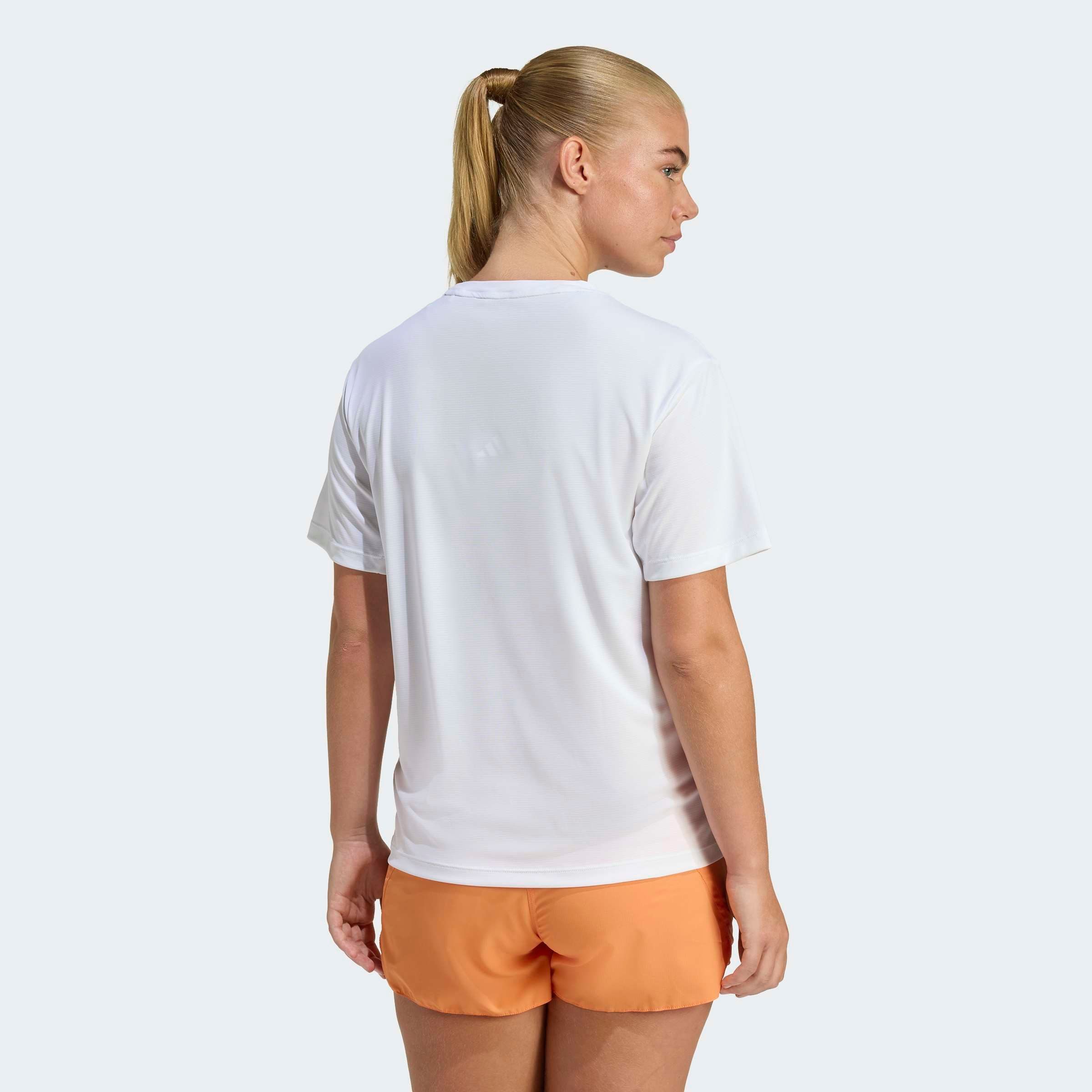 adidas Performance Laufshirt RUN ESS TEE W mit climacool® Technologie, ohne Verschluss