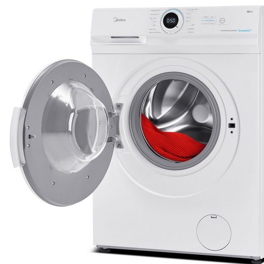 MIDEA Waschmaschine MF100W70B-14A, 7 kg, 1400 U/min - tolles Volumen
